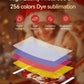 HPRT Photo Printer 4x6,+108Sheets&2ribbon,Instant Picture Printer for iPhone, Android, Smartphone,Portable Photo Printers for Home Use,Thermal Dye-Sublimation, AR Video Printing（White）