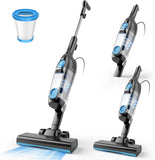 Vazone R6X Corded Stick Vacuum Cleaners for Home, 20Kpa Powerful Suction Stick Vacuum with 16Ft Cord, 2 in 1 Lightweight Handheld Vacuum Cleaner for Hardwood Floor Pet Hair